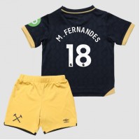 Camiseta West Ham United Mateus Fernandes #18 Tercera Equipación para niños 2025-26 manga corta (+ pantalones cortos)